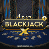 Blackjack X 6 - Azure - pgasia Casino Game